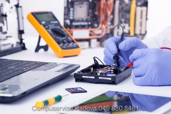 riparazione sostituzione hard disk compuservice padova